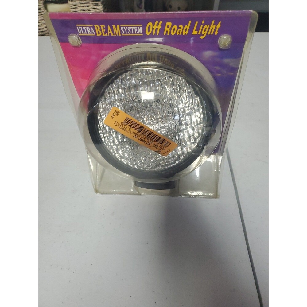 Vtg 6 Inch Off Road Light Powerful 100 Watt Ultra Beam System Rally No 3125